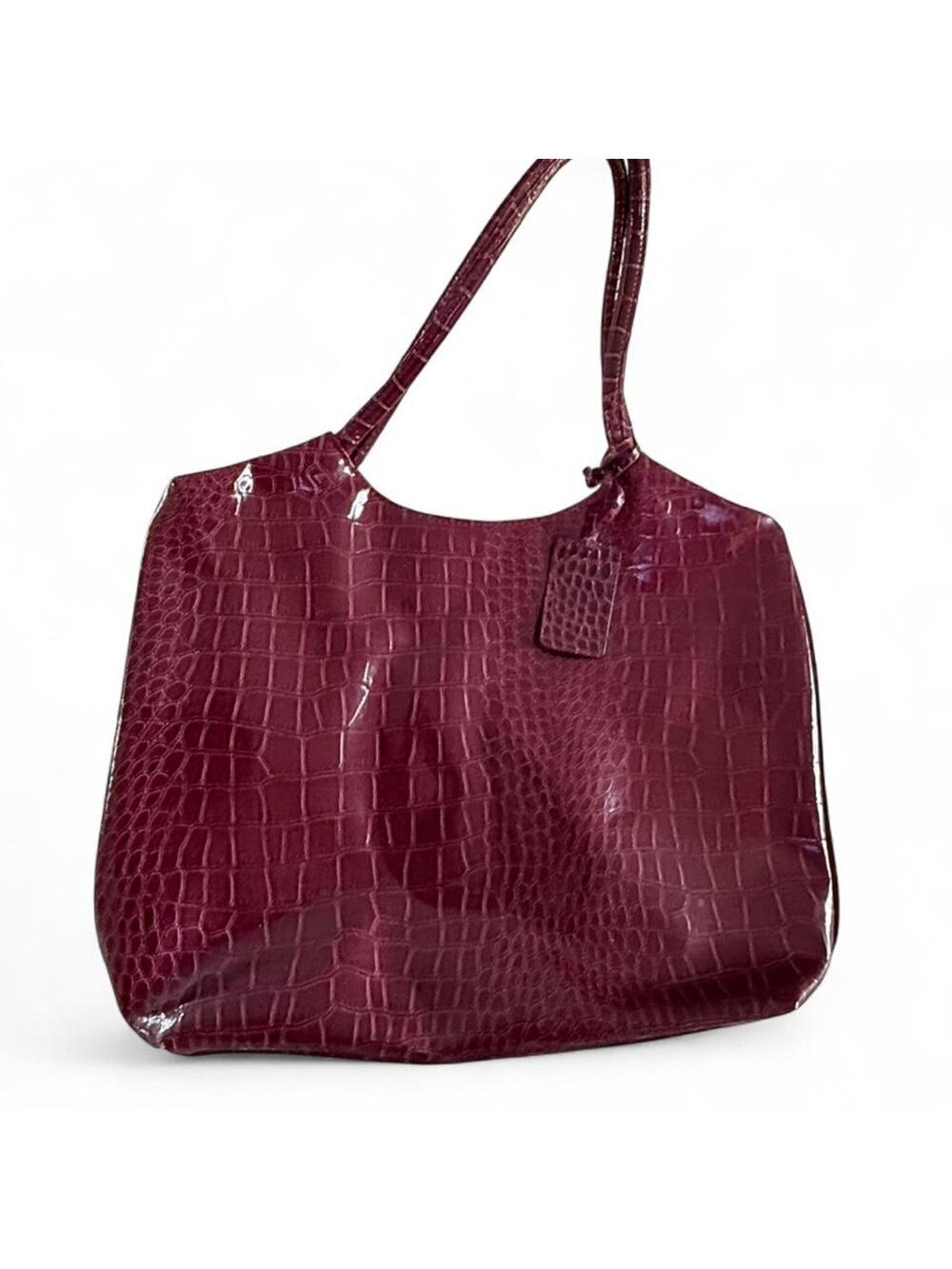 Neiman marcus burgundy hobo bag